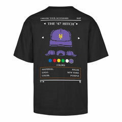 New York Mets 8-Bit Hero Foundation MLB T-Shirt Black - Taass US
