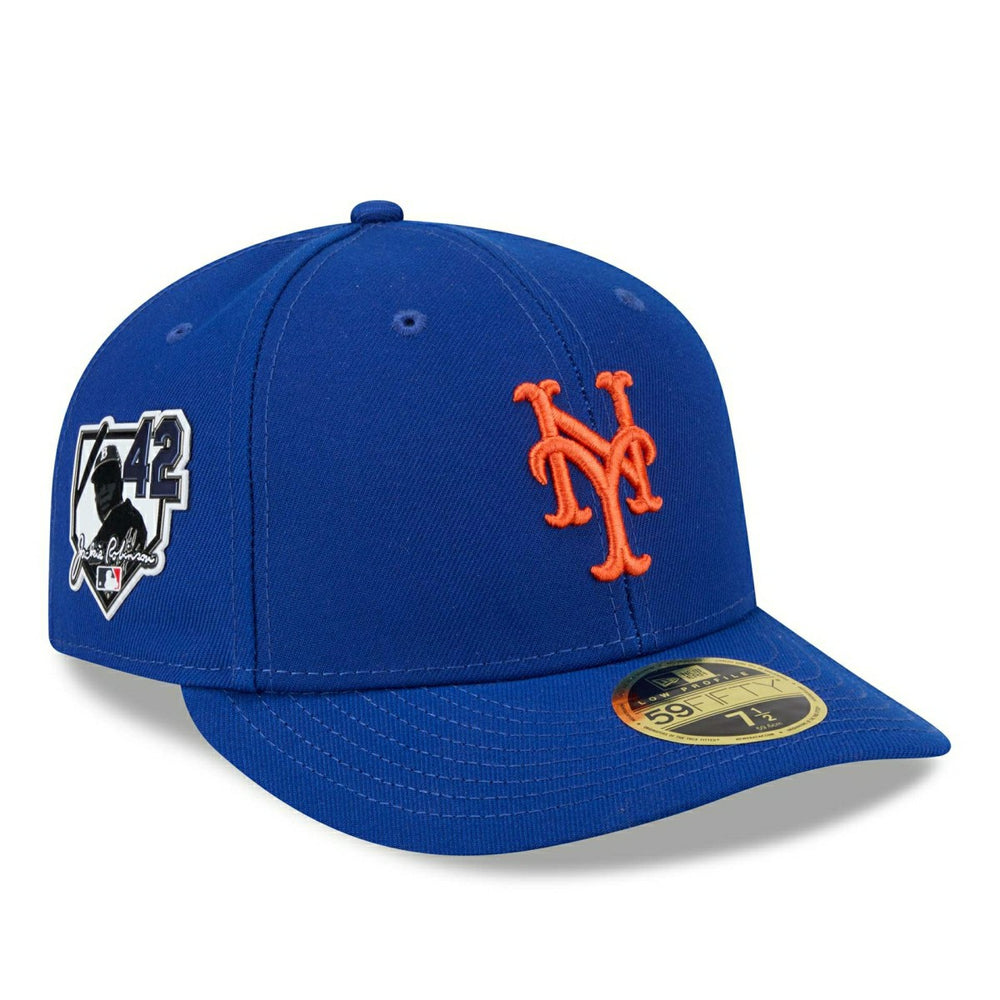 New York Mets 2026 Jackie Robinson Day Low Profile 59FIFTY Fitted Cap Blue - Taass on sale