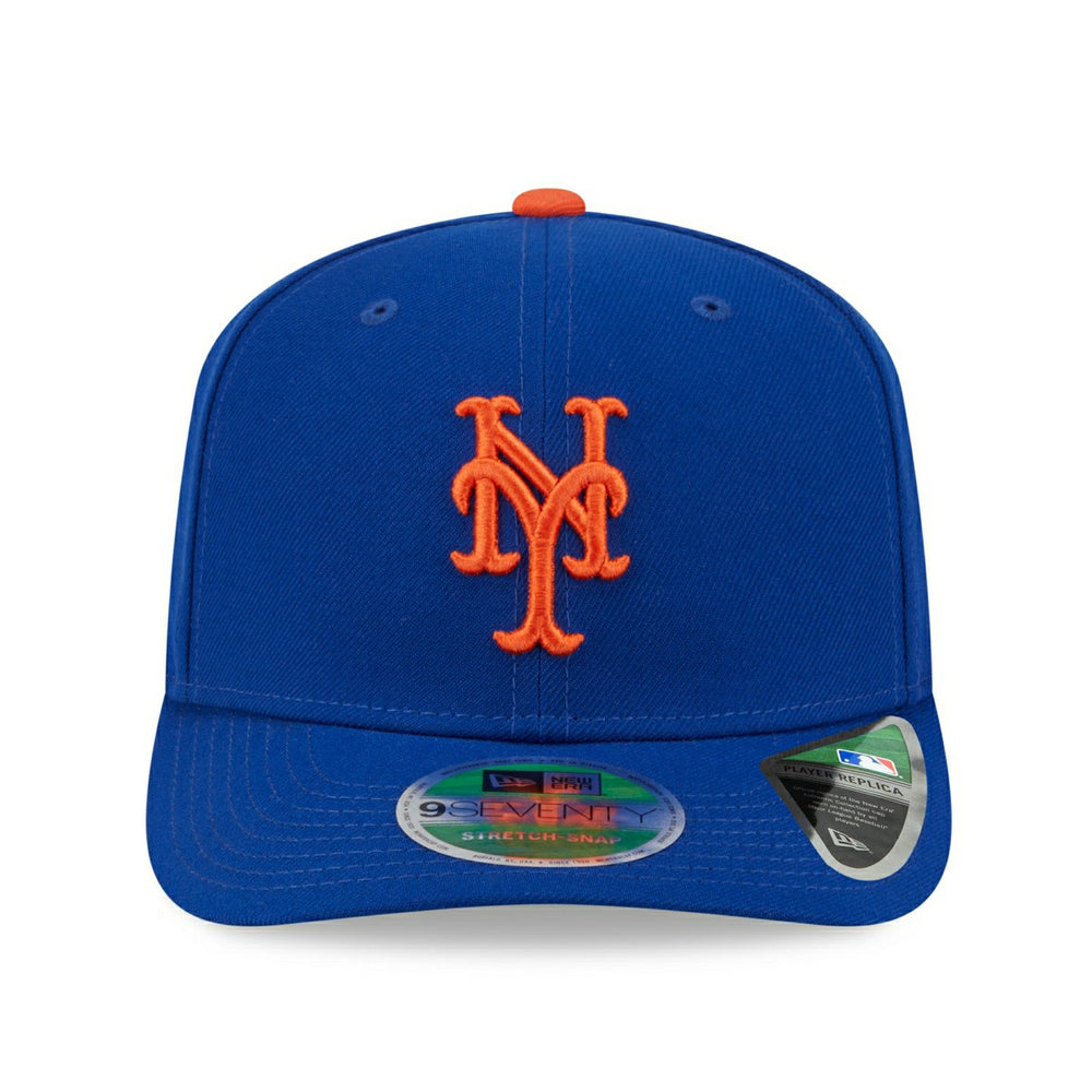 New York Mets MLB Player Replica 9SEVENTY Stretch-Snap Cap Game - Taass discount