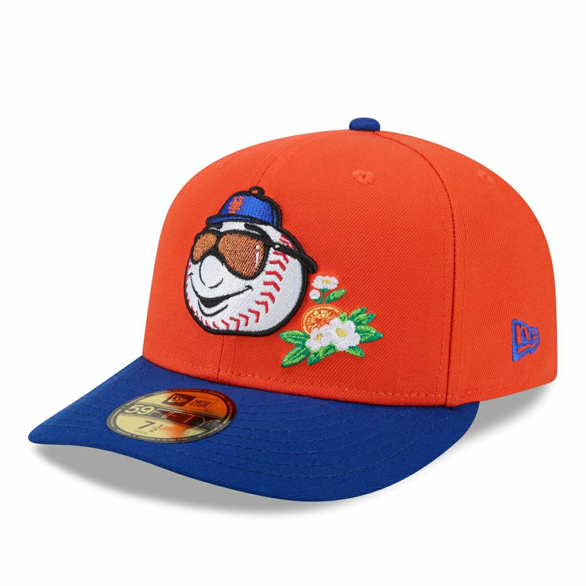 New York Mets 2026 MLB Authentic Spring Training 59FIFTY Pre-Curved Cap Orange - Taass on sale