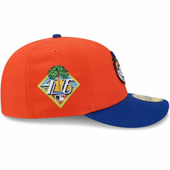 New York Mets 2026 MLB Authentic Spring Training 59FIFTY Pre-Curved Cap Orange - Taass on sale