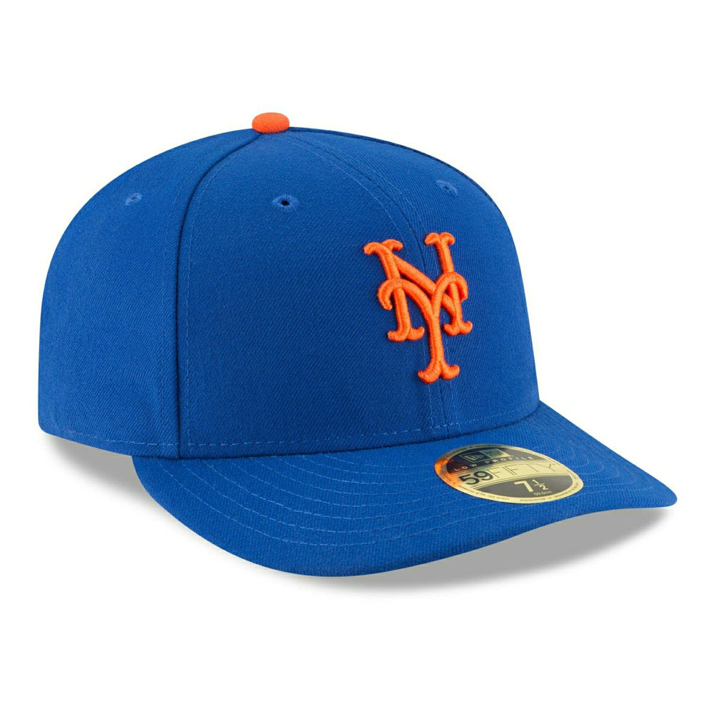 New York Mets Authentic New Era Low Profile 59FIFTY Fitted MLB Cap Game - Taass for sale