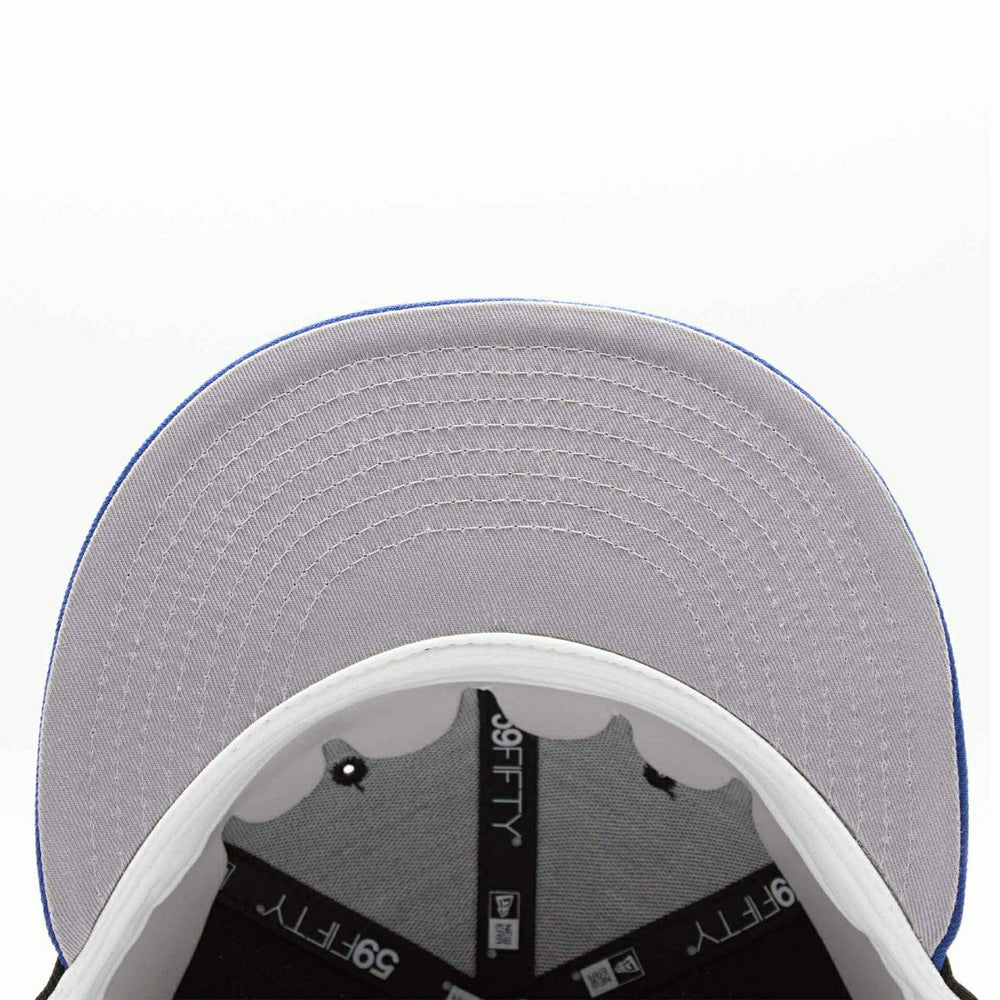 New York Mets Mr. Met 50th Anniversary 59FIFTY Fitted MLB Cap Black/Blue - Taass discount