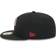 Binghampton Rumble Ponies MiLB Batting Practice Authentic 59FIFTY Fitted Cap Black - Taass US