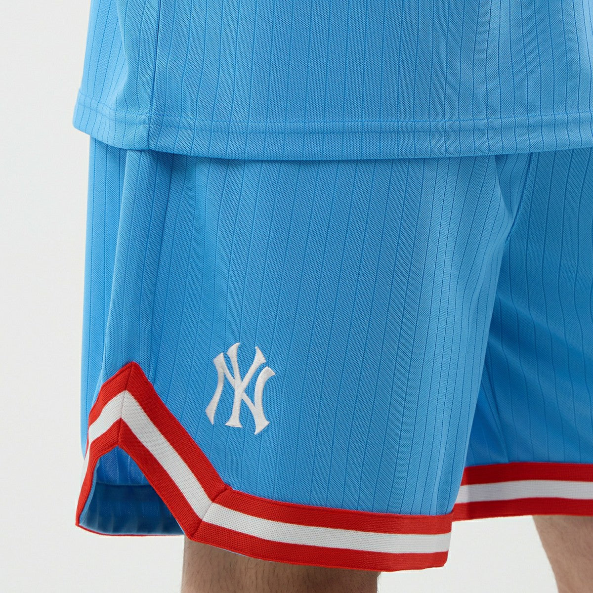 New York Yankees MLB Team Arch Oversized MLB Shorts Blue - Taass outlet