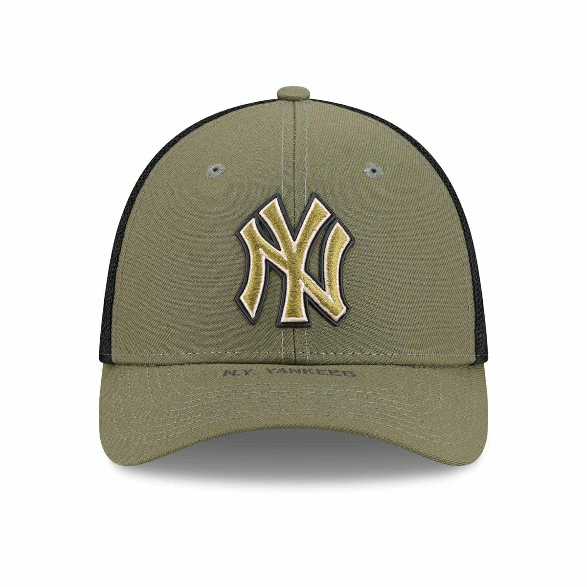 New York Yankees 2026 MLB Armed Forces 39THIRTY M-Crown Flex Cap Olive - Taass outlet