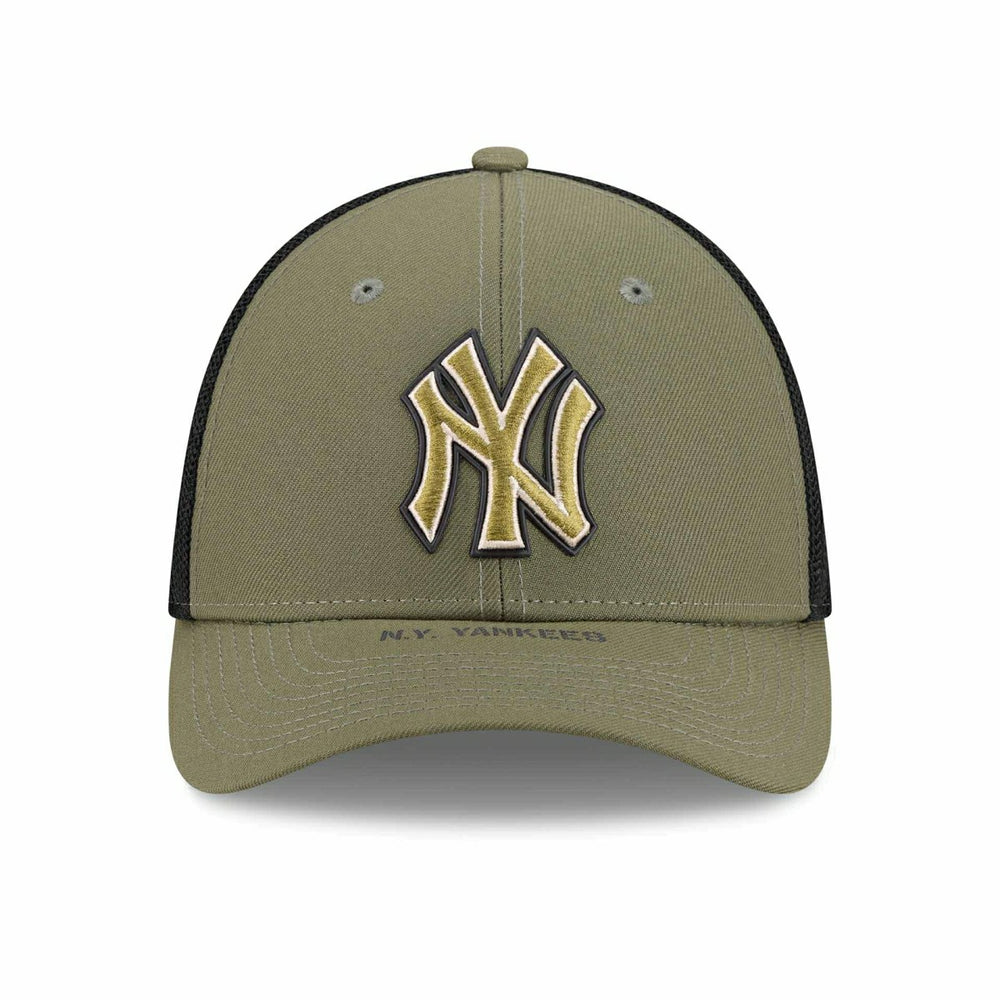 New York Yankees 2026 MLB Armed Forces 39THIRTY M-Crown Flex Cap Olive - Taass outlet