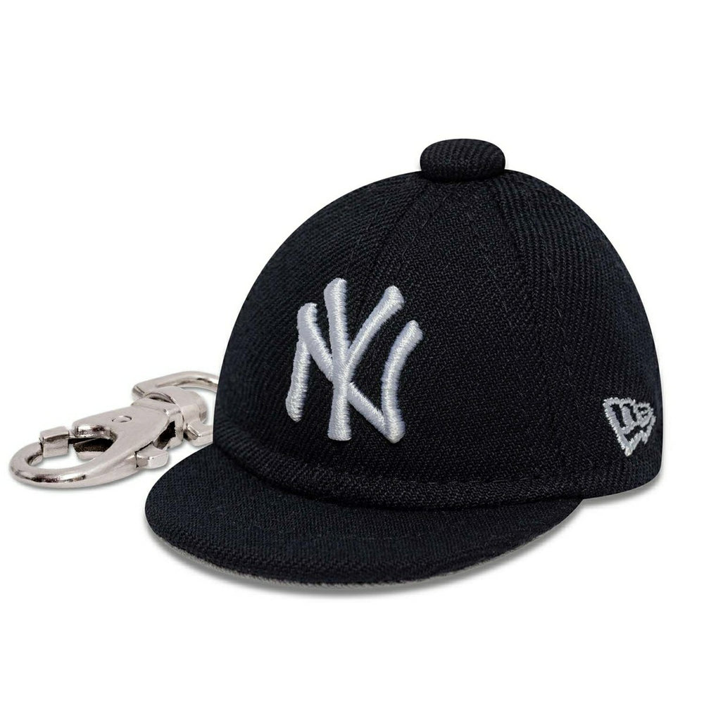New York Yankees MLB Mini Cap Mini Cap Key Chain Navy - Taass discount