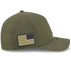 New York Yankees 2026 MLB Armed Forces 9FORTY M-Crown A-Frame Adjustable Cap Olive - Taass US