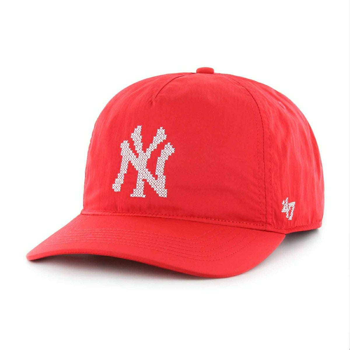 New York Yankees Eight Bit Hero Hitch '47 Adjustable MLB Cap Red - Taass for sale