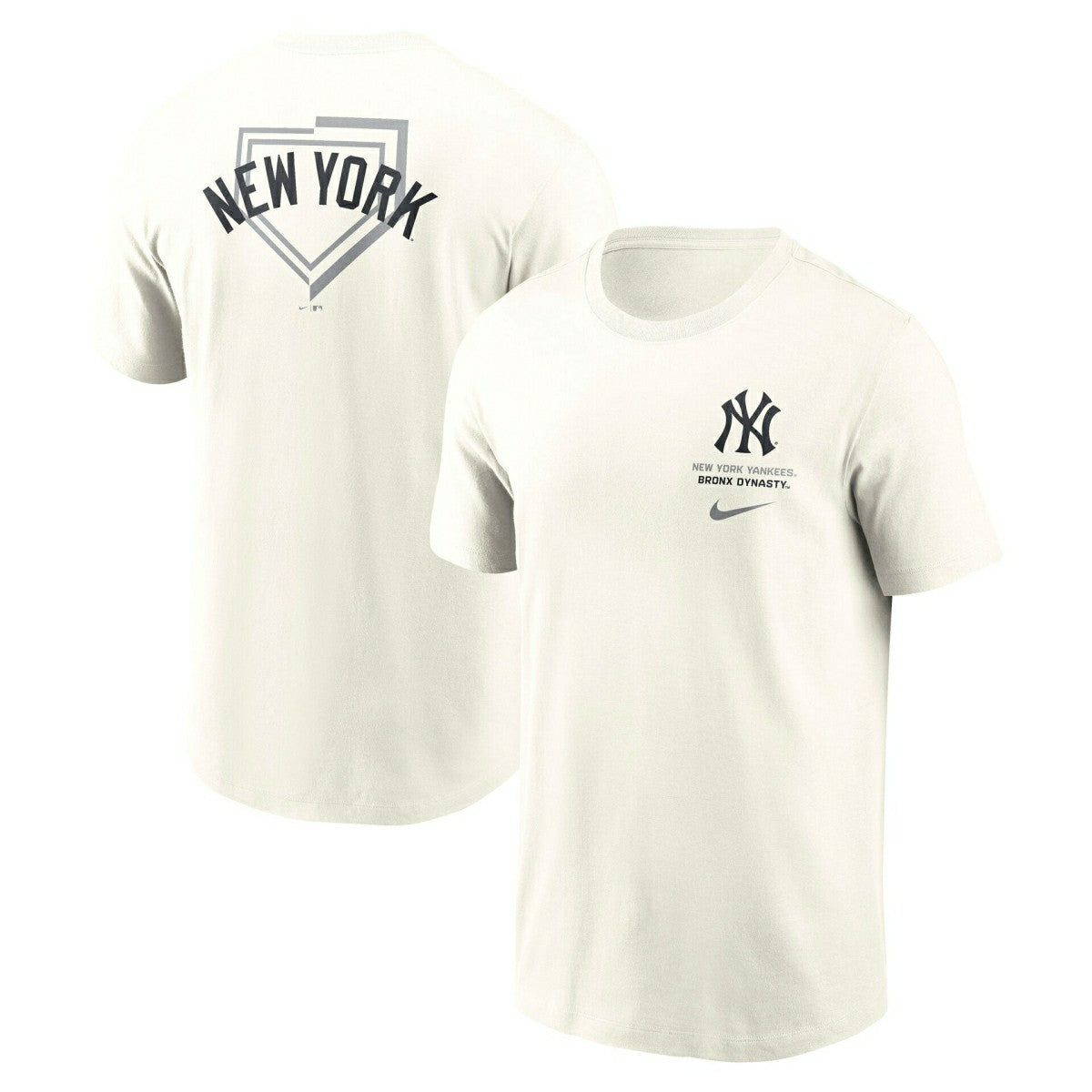 New York Yankees Primetime 2-Hit T-Shirt Cream - Taass discount