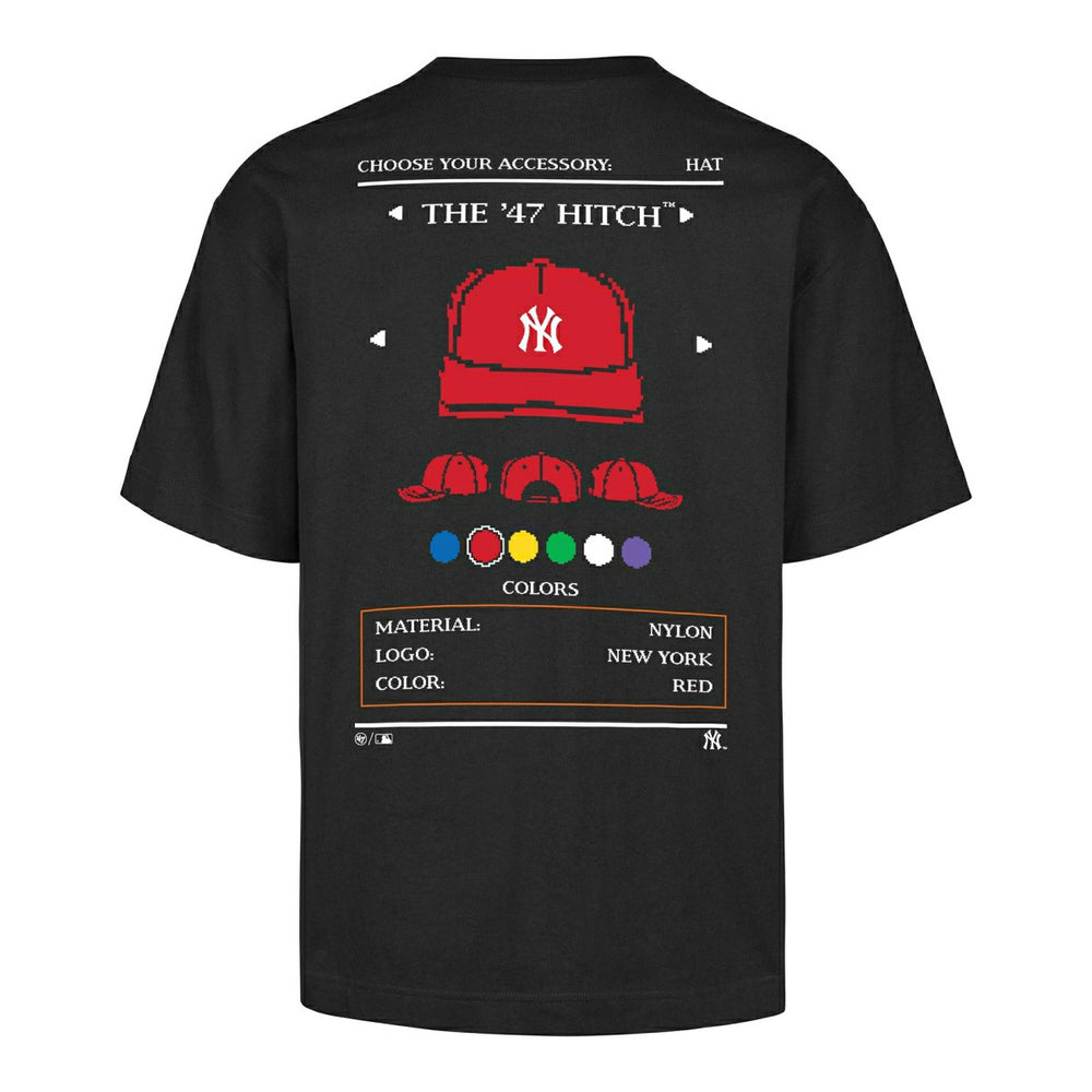 New York Yankees 8-Bit Hero Foundation MLB T-Shirt Black - Taass outlet