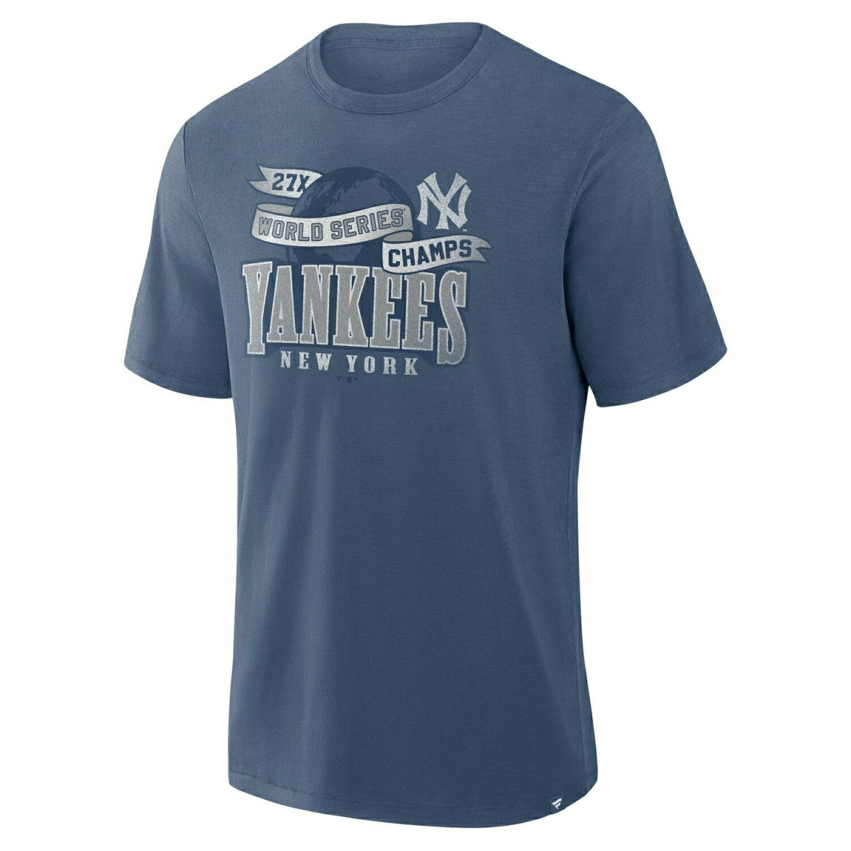 New York Yankees Retro Stadium Slub MLB T-Shirt Navy - Taass on sale