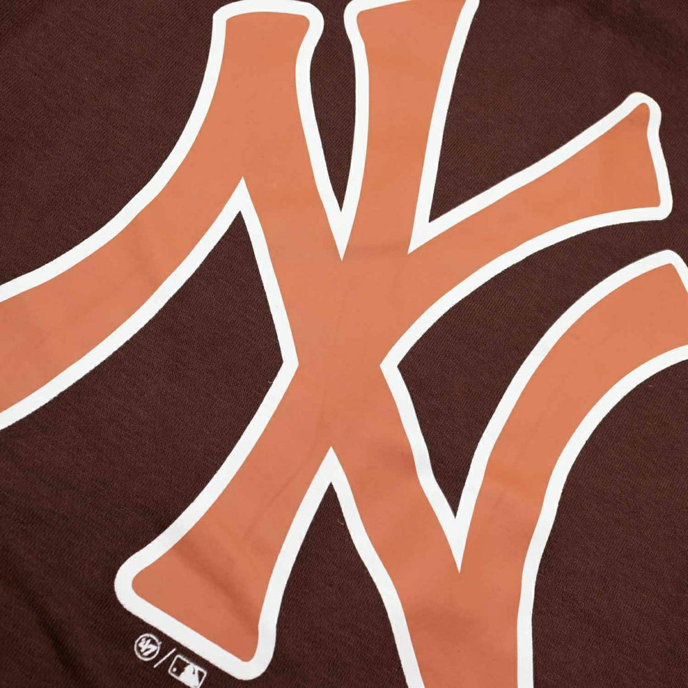New York Yankees Backer '47 Burnside MLB Hoodie Cacao - Taass outlet