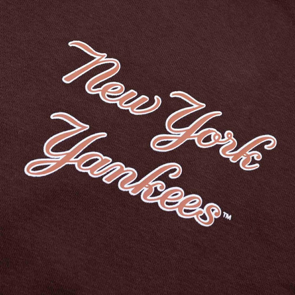 New York Yankees Backer '47 Burnside MLB Hoodie Cacao - Taass outlet