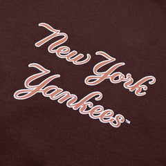 New York Yankees Backer '47 Burnside MLB Hoodie Cacao - Taass outlet