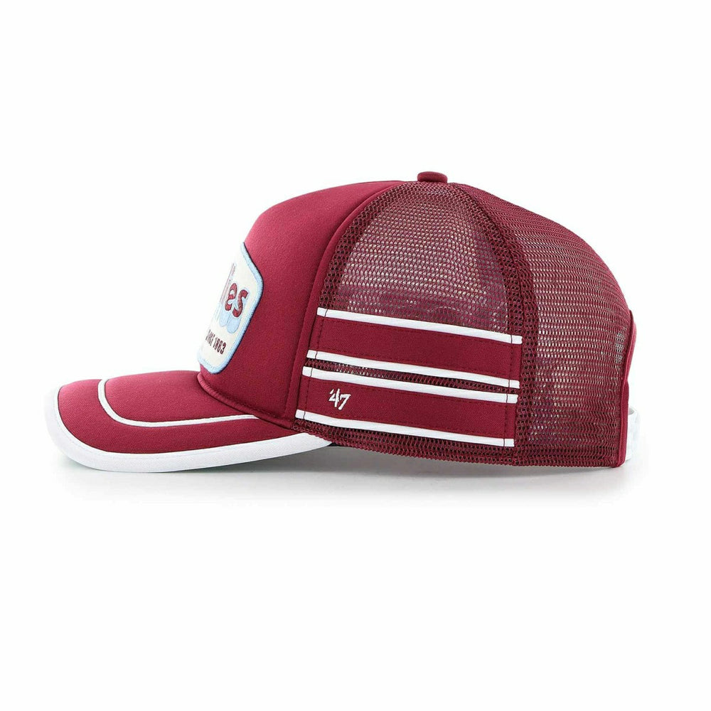 Philadelphia Phillies Golden Age Foam MLB '47 Hitch Trucker Cap Burgundy - Taass for sale