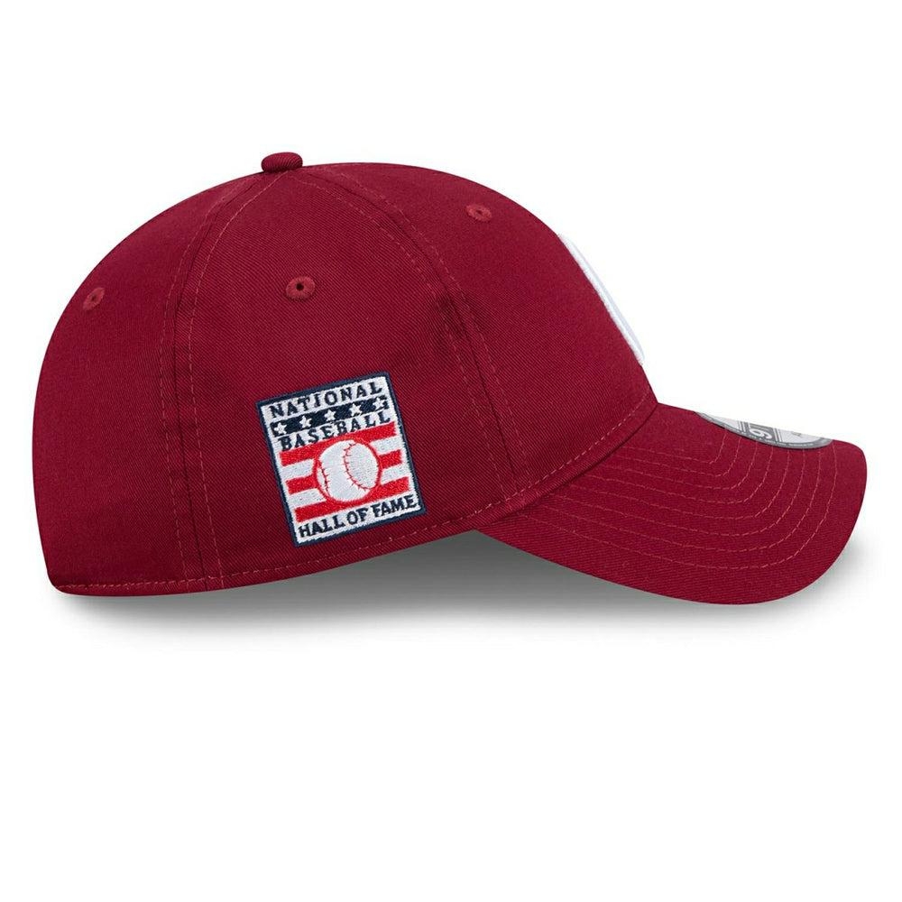 Philadelphia Phillies 2025 MLB Hall of Fame New 9TWENTY Adjustable Cap Burgundy - Taass on sale