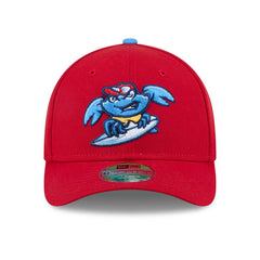 Jersey Shore BlueClaws Player Replica 9FORTY M-Crown Snapback MiLB Cap Red - Taass on sale