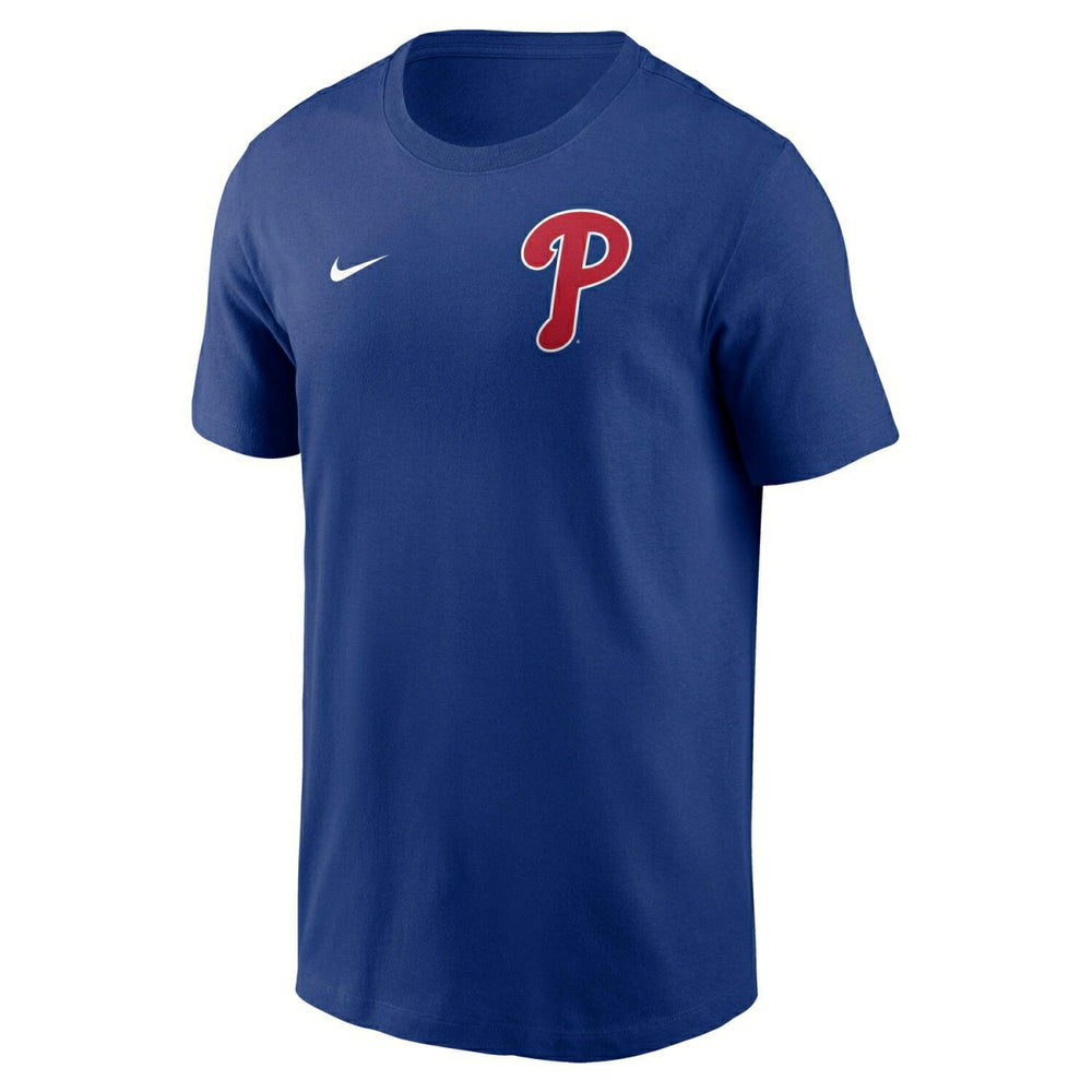 Philadelphia Phillies 2-Hit Nike Cotton T-Shirt Blue - Taass Online
