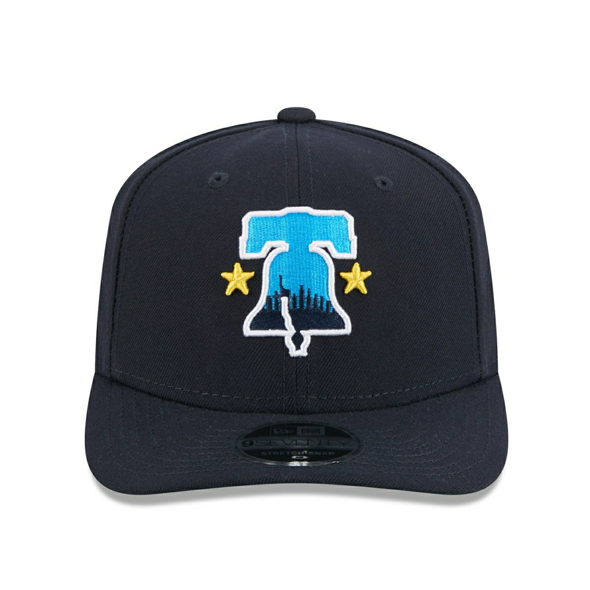 Philadelphia Phillies Official MLB City Connect Stretch-Snap 9SEVENTY Snapback Cap Navy - Taass discount