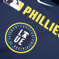 Philadelphia Phillies 2025 City Connect MLB Authentic Therma Hoodie Navy - Taass Online