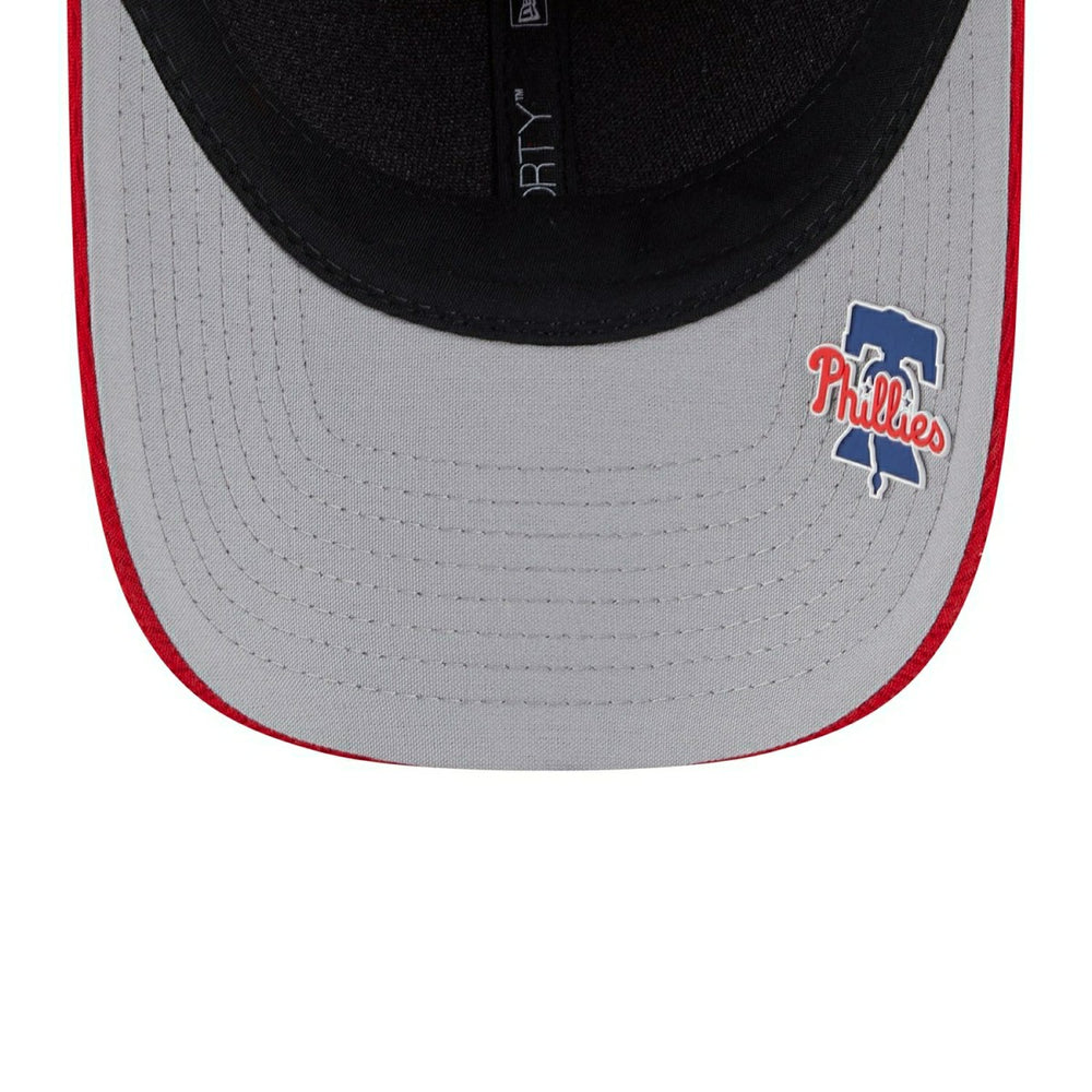 Philadelphia Phillies 2025 MLB Clubhouse 9FORTY M-Crown Snapback Cap Red - Taass sale