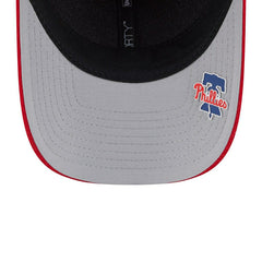 Philadelphia Phillies 2025 MLB Clubhouse 9FORTY M-Crown Snapback Cap Red - Taass sale