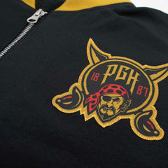 Pittsburgh Pirates City Connect 2026 MLB Authentic Dugout Bomber Jacket Black - Taass Online