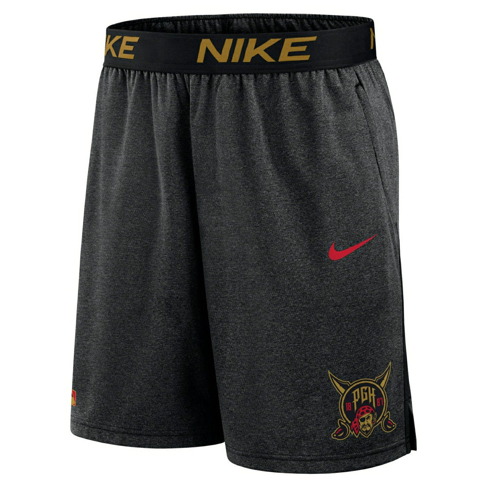 Pittsburgh Pirates 2026 City Connect MLB Authentic Dri-FIT Shorts Dark Gray - Taass sale