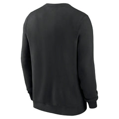 Pittsburgh Pirates Club Fleece MLB Pullover Crew Black - Taass Online