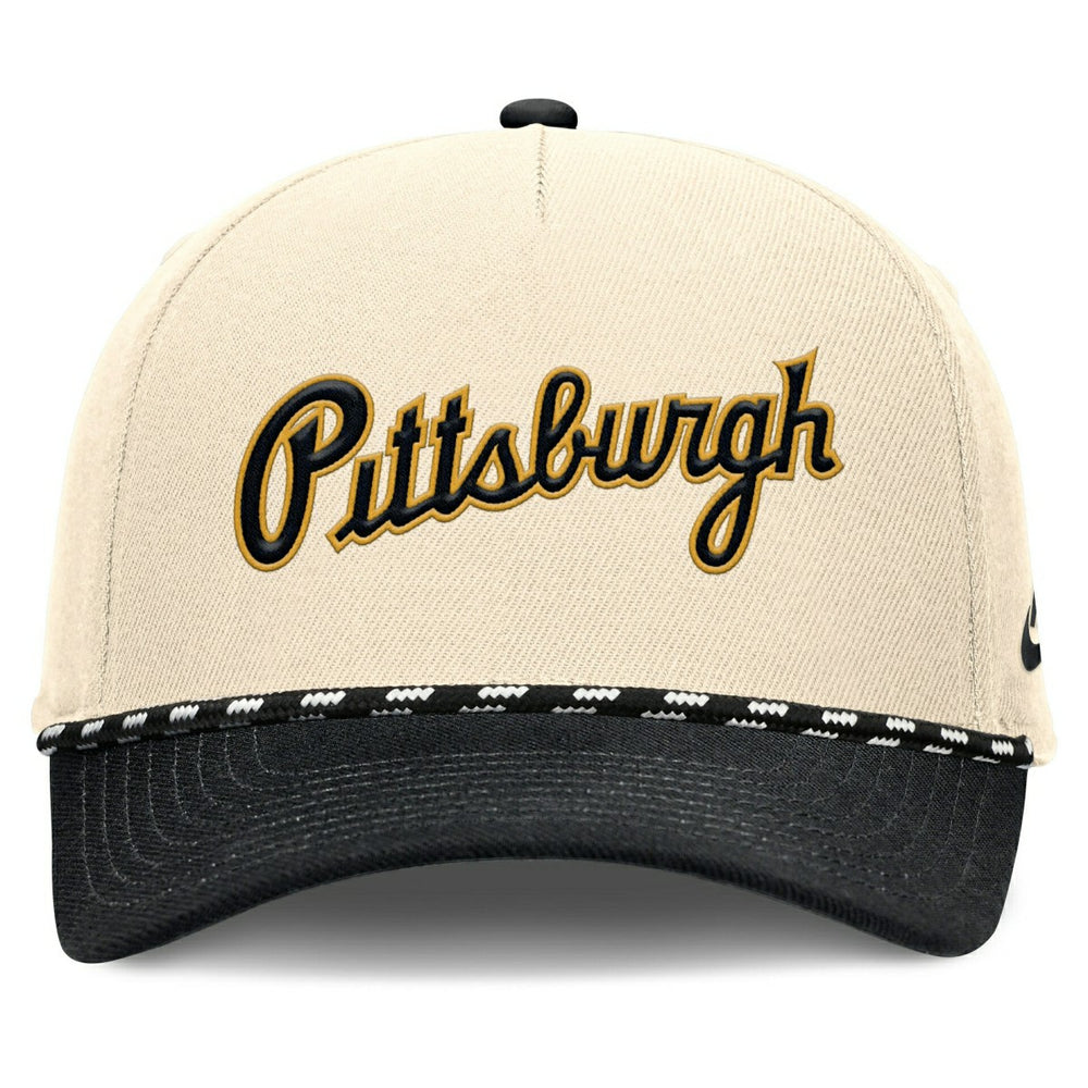 Pittsburgh Pirates Cooperstown Rise Adjustable MLB Cap Natural - Taass outlet