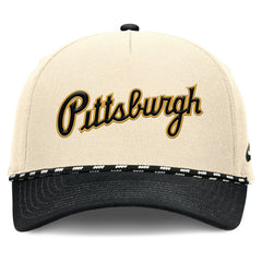 Pittsburgh Pirates Cooperstown Rise Adjustable MLB Cap Natural - Taass outlet