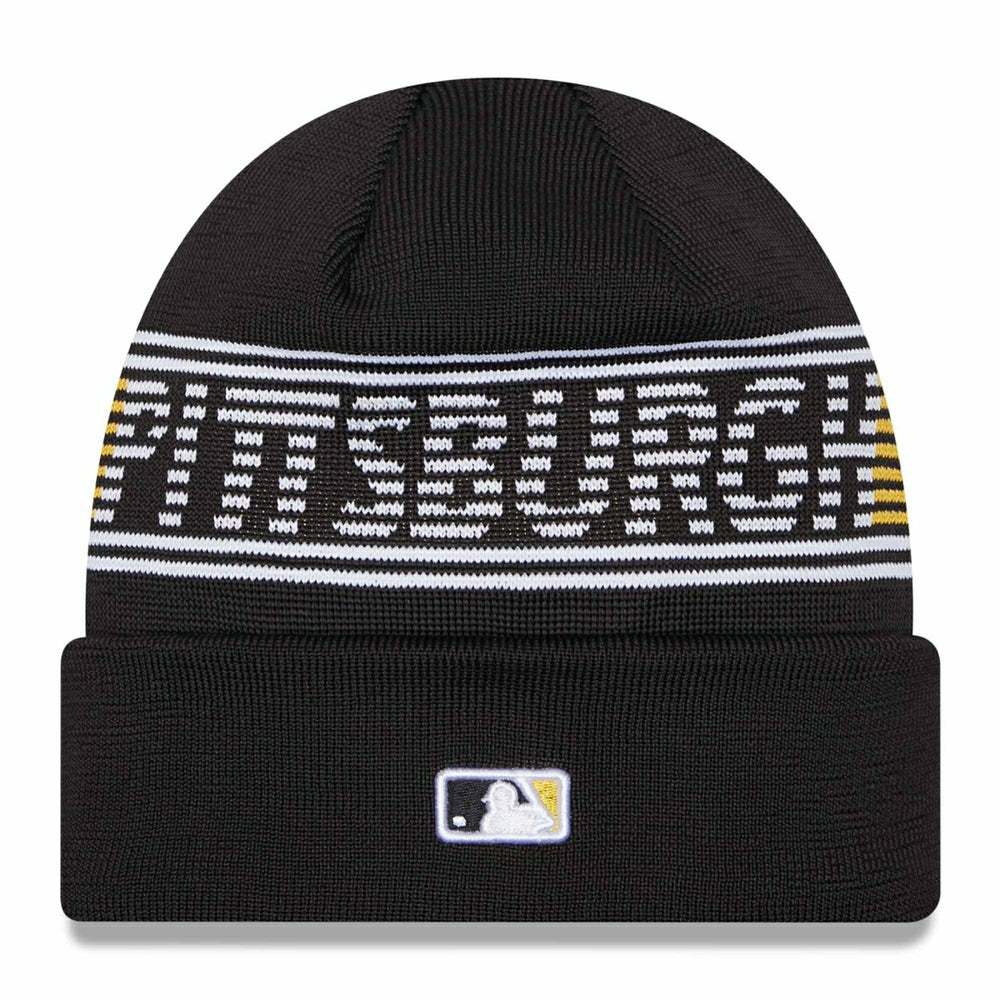 Pittsburgh Pirates Authentic 2024 MLB Clubhouse New Era Beanie Knit - Taass on sale