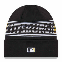 Pittsburgh Pirates Authentic 2024 MLB Clubhouse New Era Beanie Knit - Taass on sale