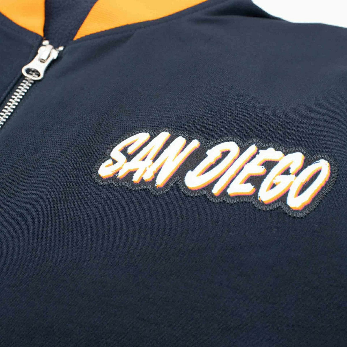 San Diego Padres City Connect 2026 MLB Authentic Dugout Bomber Jacket Navy - Taass for sale