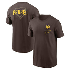 San Diego Padres Primetime 2-Hit T-Shirt Brown - Taass discount
