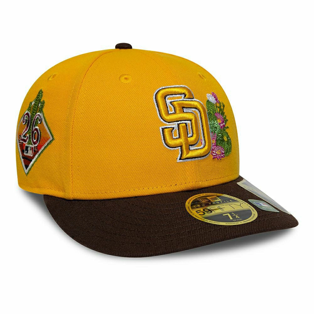 San Diego Padres 2026 MLB Authentic Spring Training 59FIFTY Low Profile Cap Yellow - Taass discount