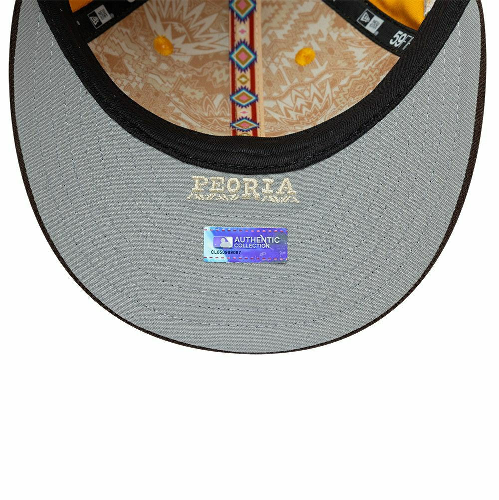 San Diego Padres 2026 MLB Authentic Spring Training 59FIFTY Low Profile Cap Yellow - Taass discount