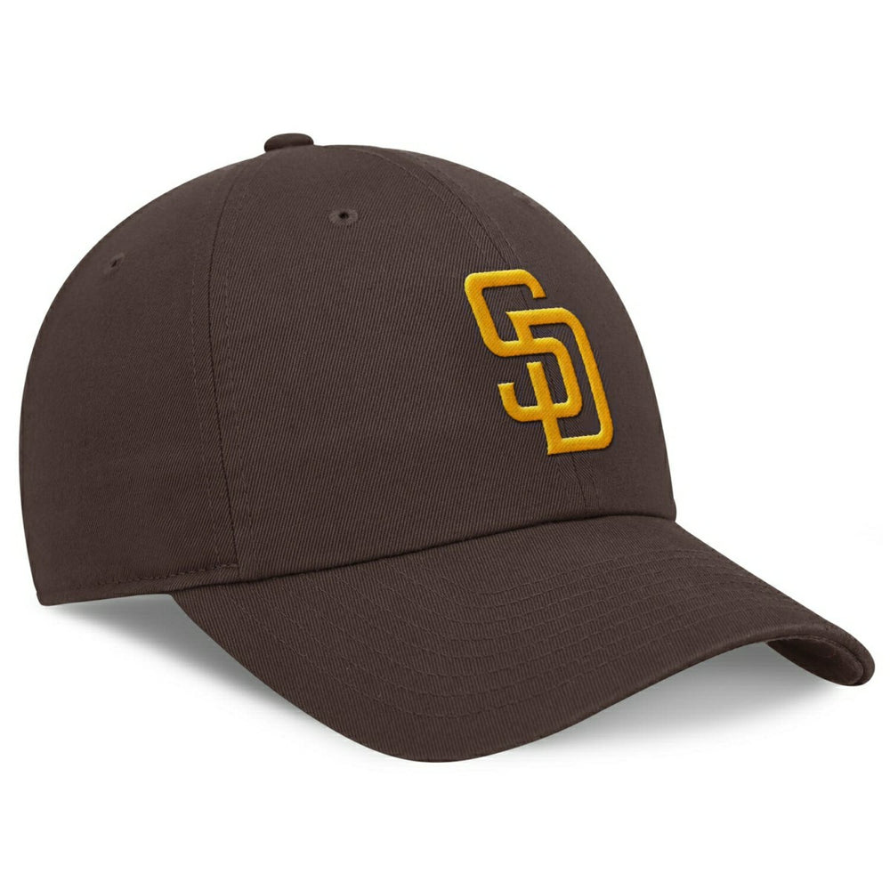 San Diego Padres Organic Cotton Nike Club Adjustable Cap Brown - Taass on sale