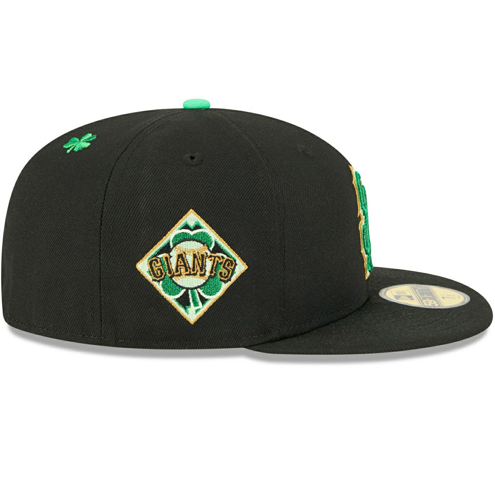 San Francisco Giants 2026 St. Patrick's Day MLB Authentic 59FIFTY Cap Black - Taass for sale