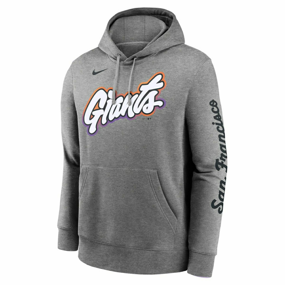 San Francisco Giants City Connect Nike French Terry Club Hoodie Gray - Taass discount