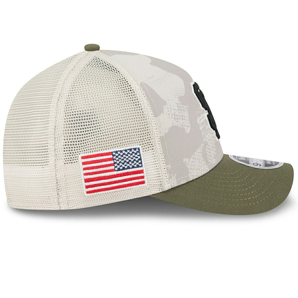 San Francisco Giants 2025 MLB Armed Forces 9FORTY M-Crown A-Frame Snapback Cap - Taass on sale