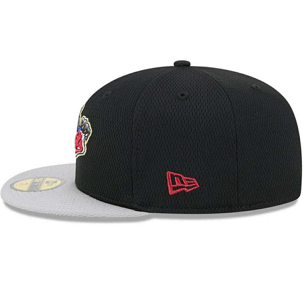 Sacramento River Cats MiLB Batting Practice Authentic 59FIFTY Fitted Cap Black - Taass for sale