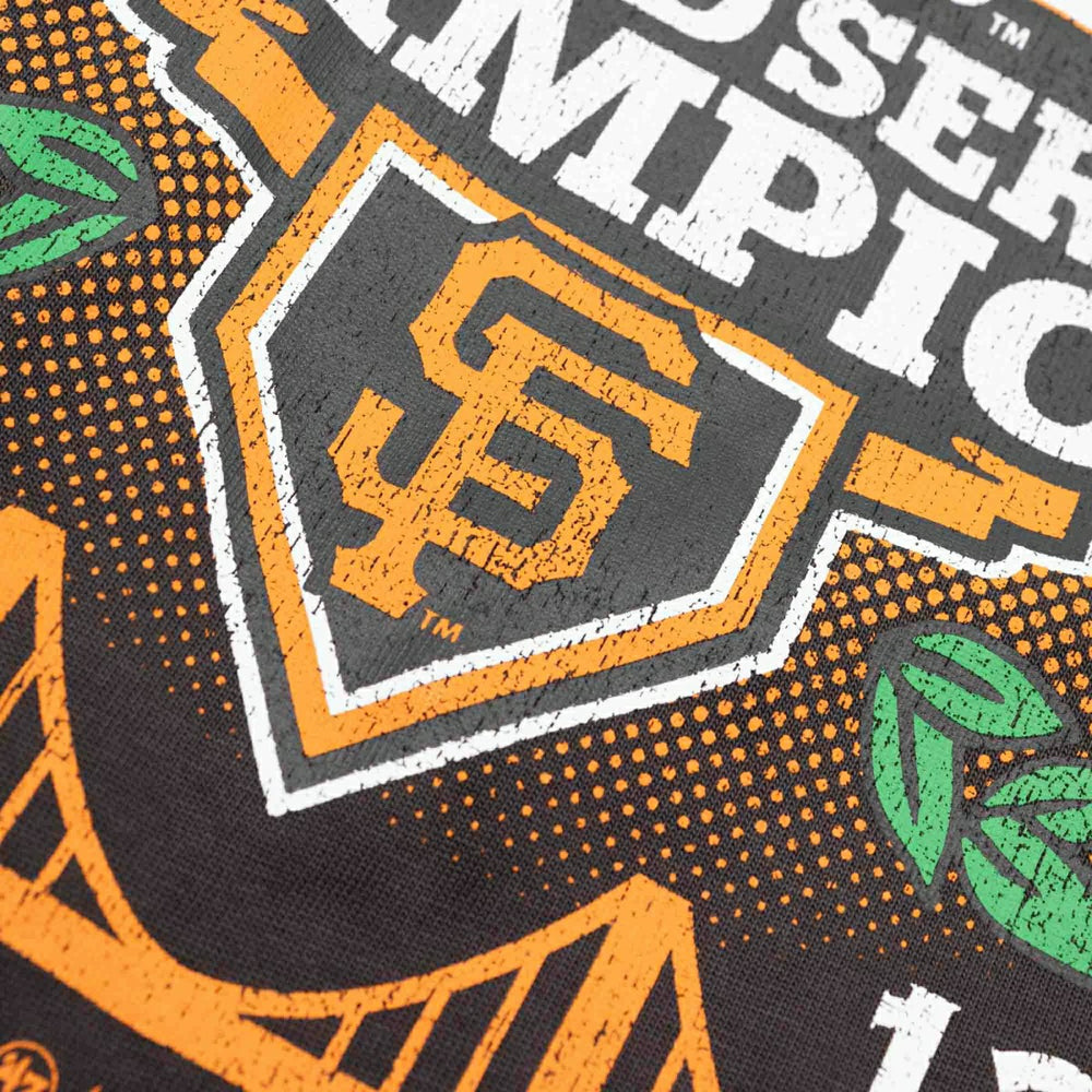 San Francisco Giants 2012 World Series '47 Drop Shoulder MLB T-Shirt Carbonite - Taass sale