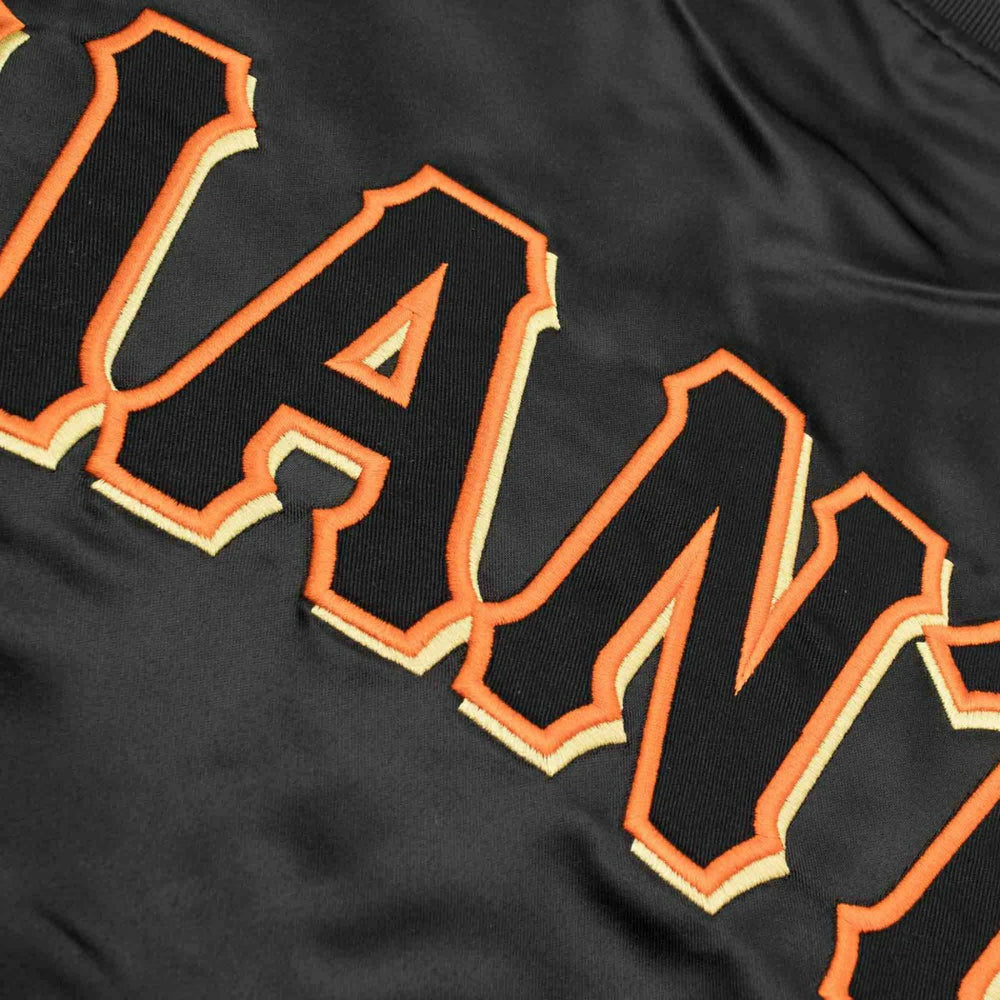 San Francisco Giants '47 Dalston Backer MLB Bomber Jacket Black - Taass for sale