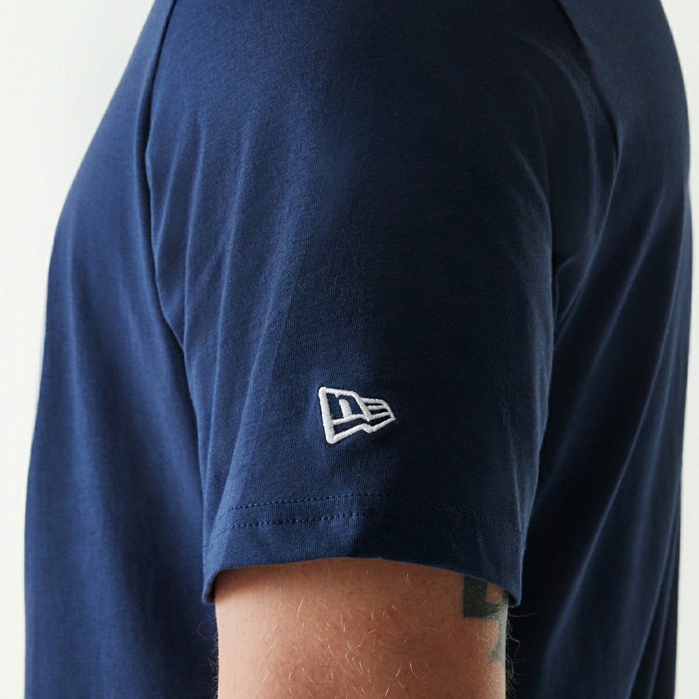 Seattle Mariners Team Logo New Era MLB T-Shirt Navy - Taass outlet