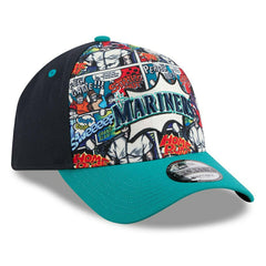 Seattle Mariners 2025 MLB Players' Weekend 9FORTY A-Frame Snapback Cap - Taass sale