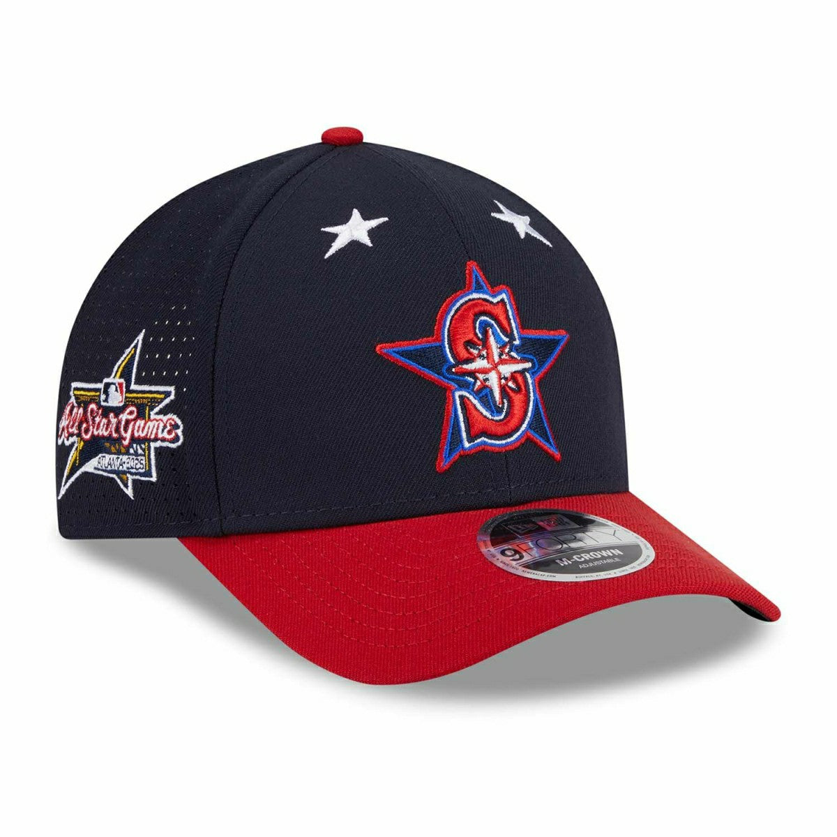 Seattle Mariners Authentic 2025 MLB All-Star Game New Era 9FORTY M-Crown Snapback Cap - Taass for sale