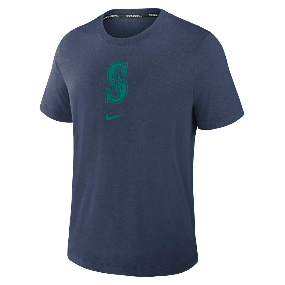 Seattle Mariners Early Work 2025 MLB Authentic Nike Tri-Blend T-Shirt Navy - Taass Online